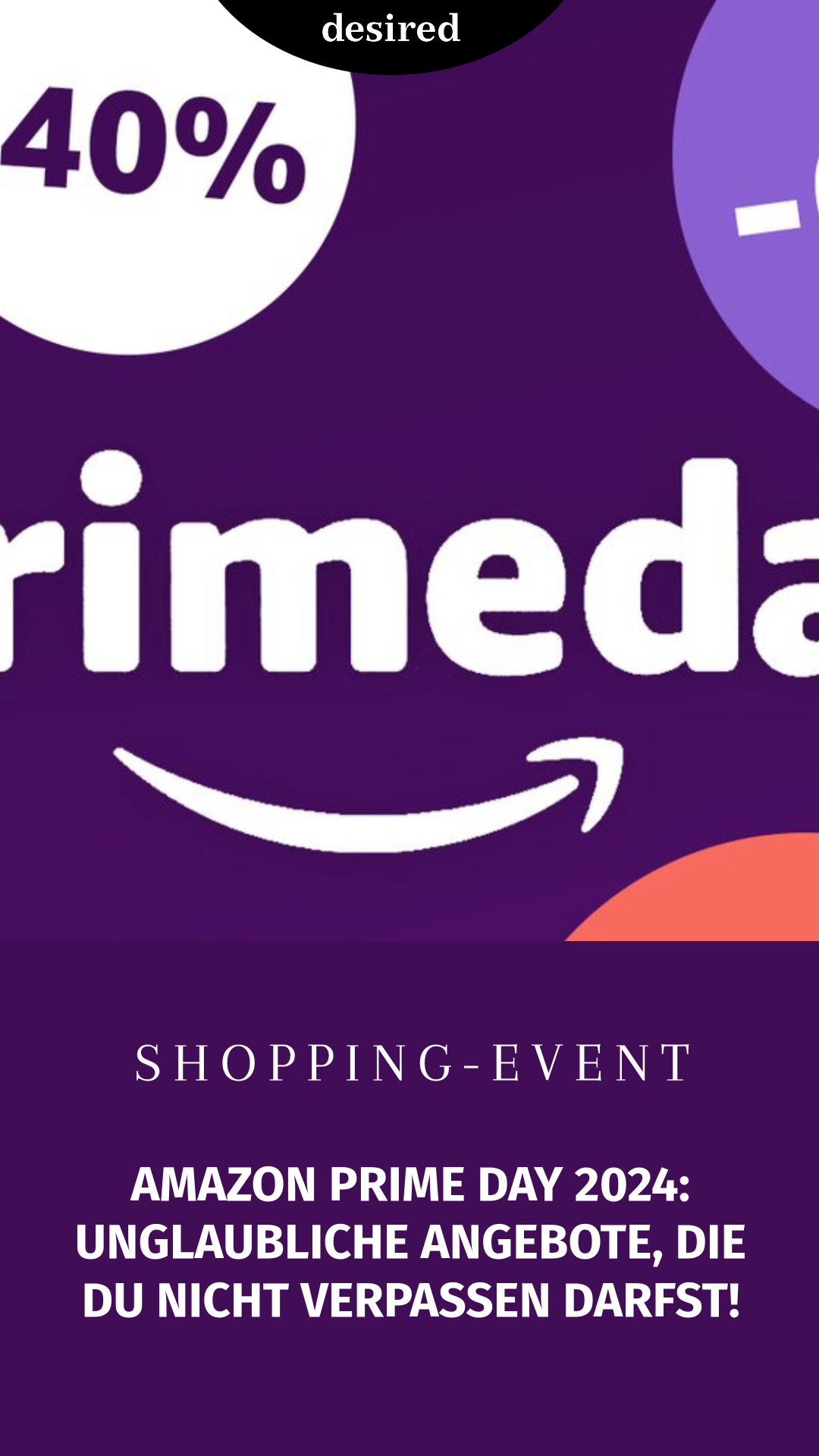 Amazon Prime Day 2024 Unglaubliche Angebote, die du nicht verpassen